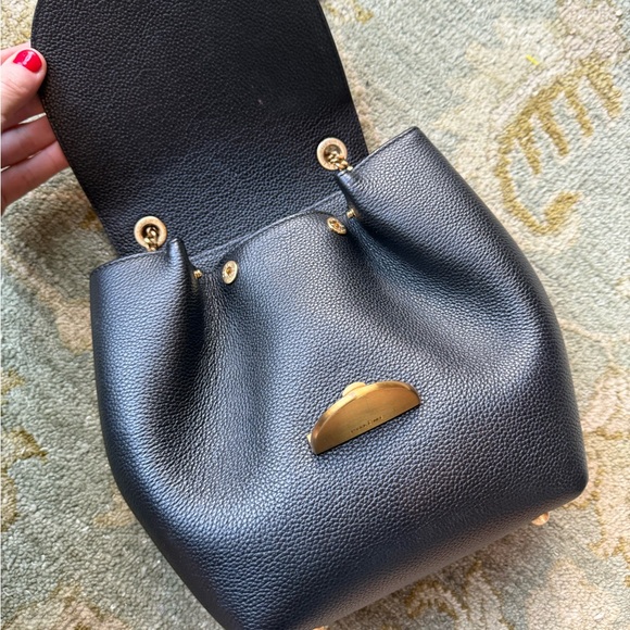 Polene Numéro un mini leather crossbody bag - Picture 8 of 9